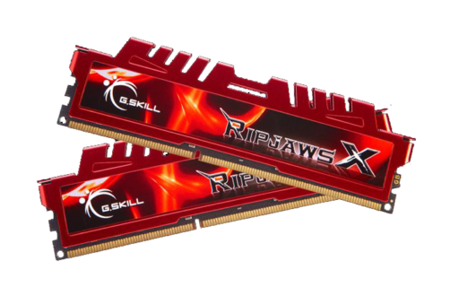 Red G Skill Ripjaws RAM Sticks