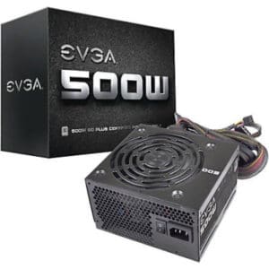 Picture of an EVGA 500W PSU